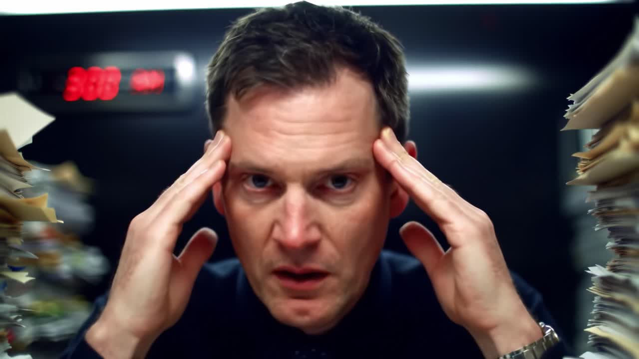 Tension rises as a chef struggles to manage overwhelming demands during peak dinner hours. Chaos ensues in the bustling kitchen as orders pile up.