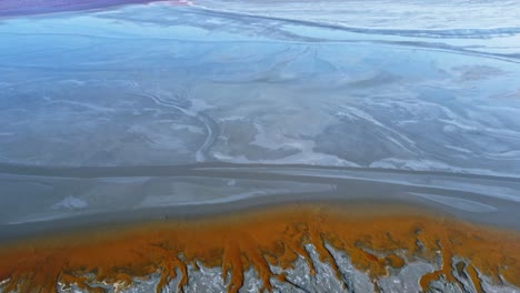 Colorful-textures-on-sandy-terrain-at-mine-site-in-Huelva