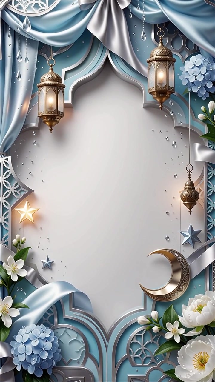 Compleanno del Profeta Maometto Mawlid al-Nabi Sfondo Islamico