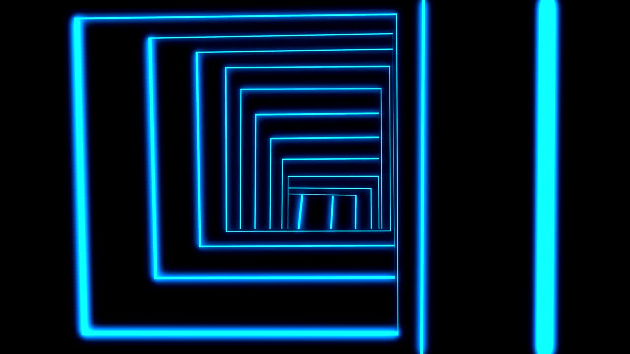 터널 안에서 움직입니다.