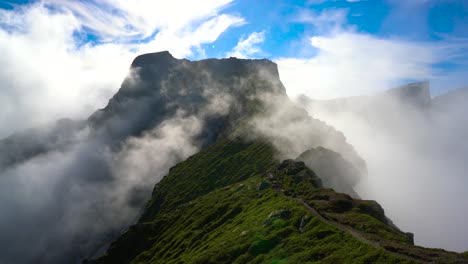 Lofoten-is-an-archipelago-in-the-county-of-Nordland,-Norway.