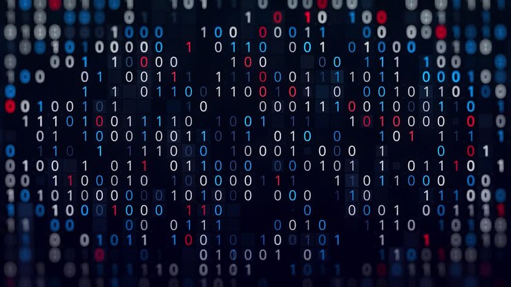 Binary Code Background
