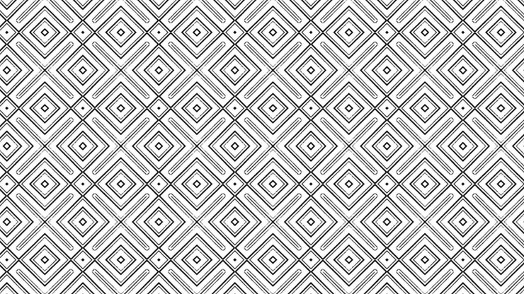 Seamless abstract background animation with rhombuses