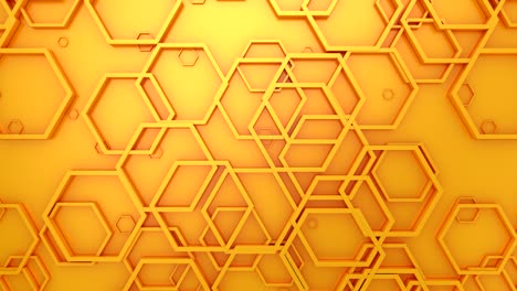 fondo de hexágonos animados