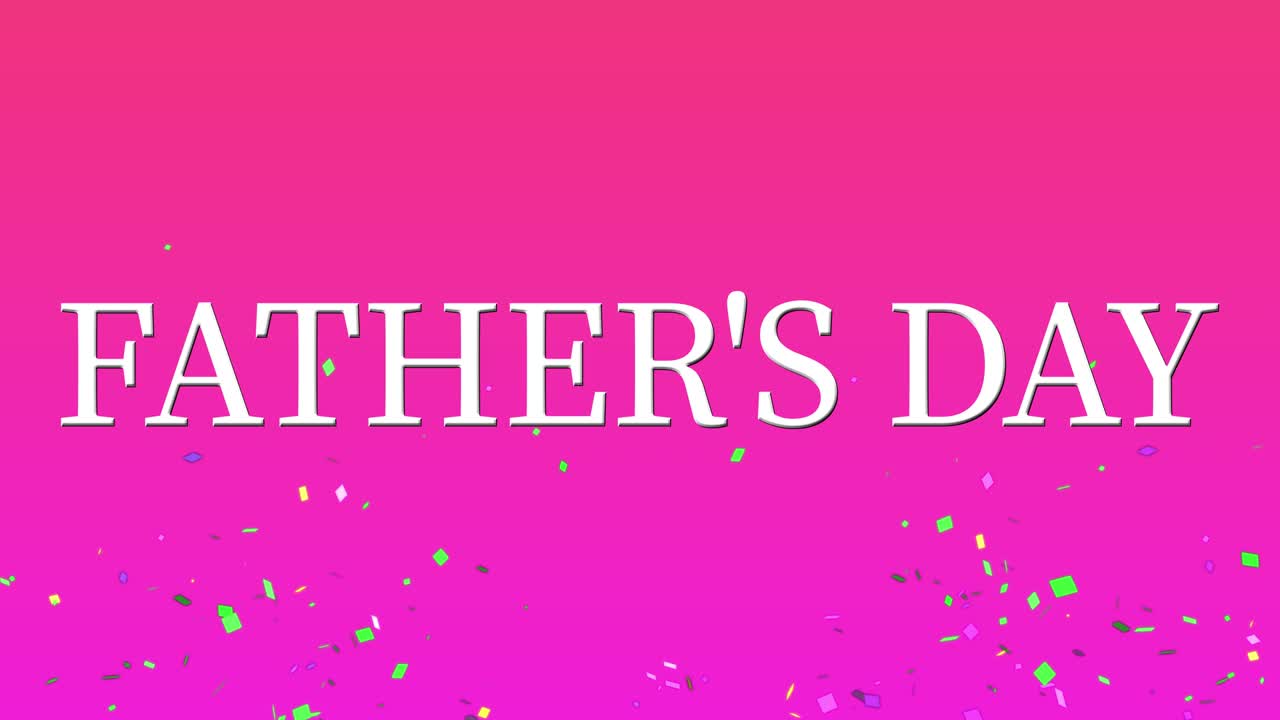 Motion Graphics de Mensagem e Presente para o Dia dos Pais.
