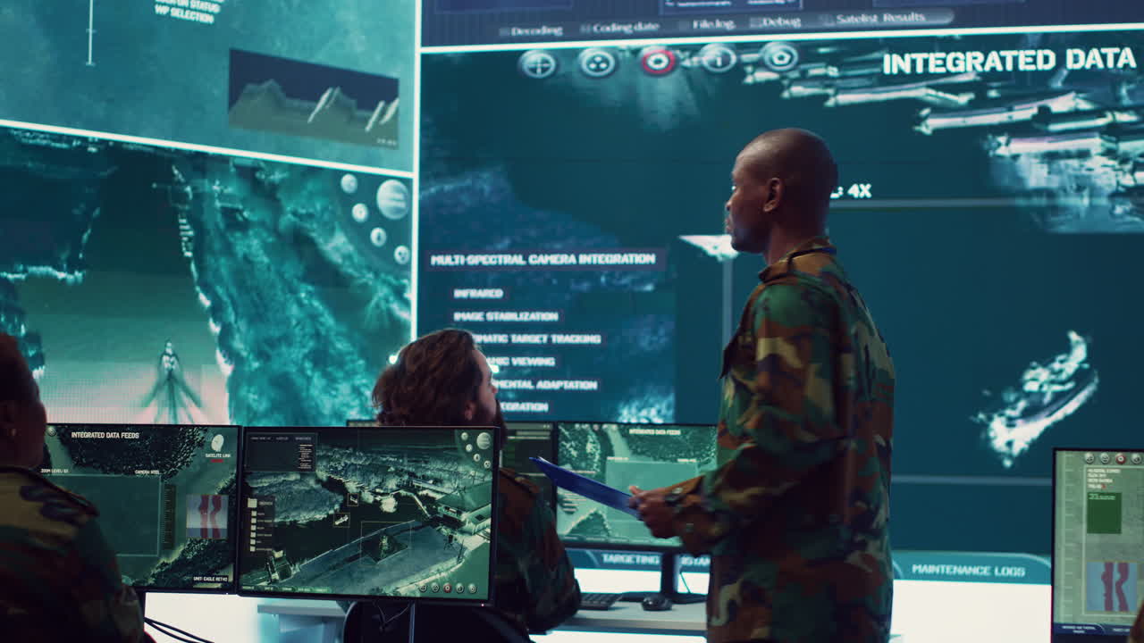 General headquarters under ruling of army IT professional that reviews insight