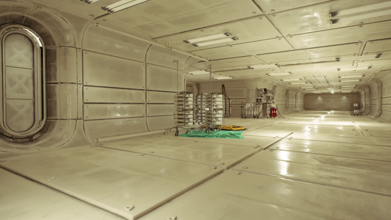 Active repair environment with covered tools and safety labels