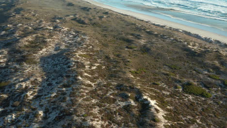 Molds-And-Moss-Covered-The-Rugged-Terrain-At-West-Coast-National-Park,-South-Africa