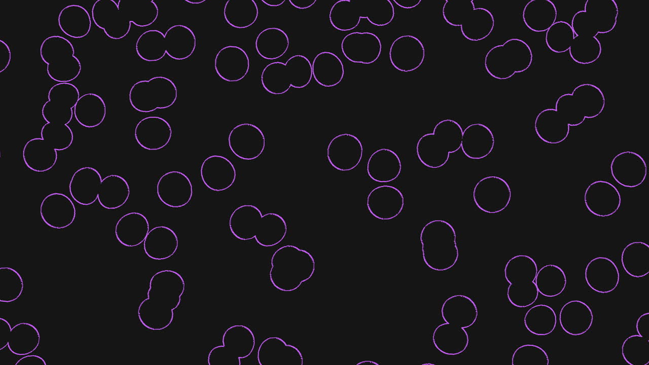 monocromático líquido púrpura puntos geométricos en filas