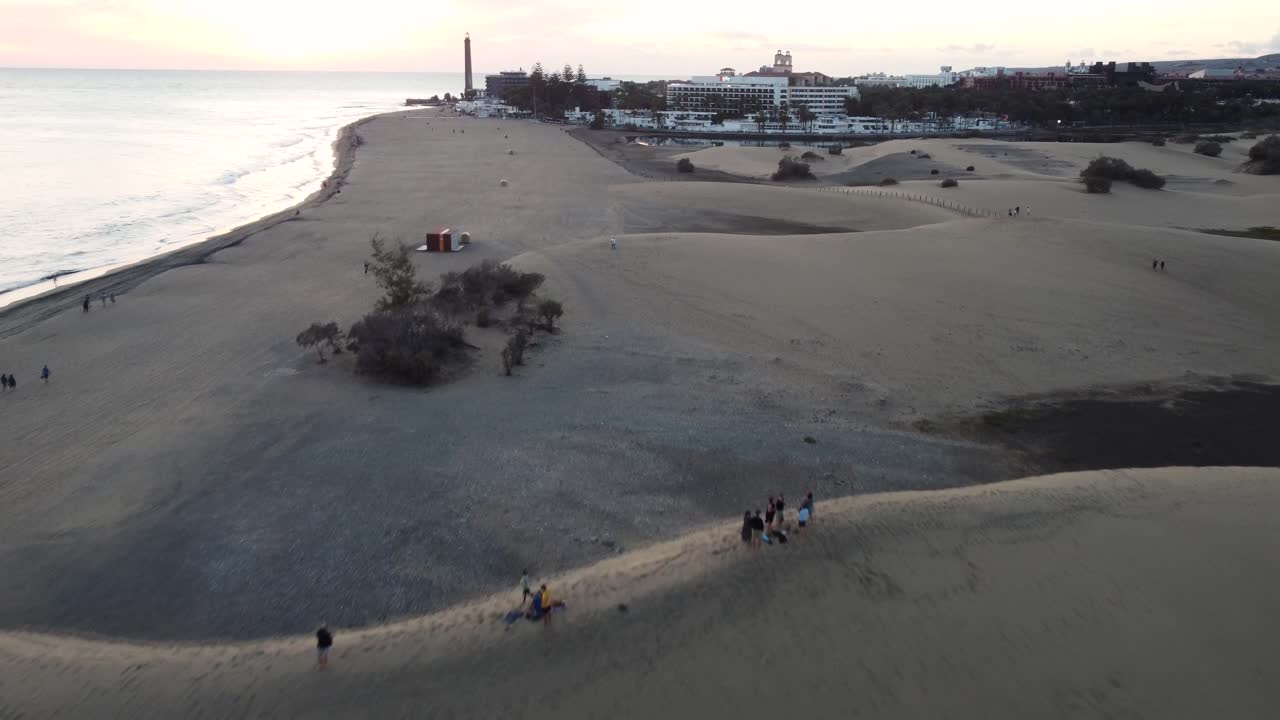 Sand dunes meet the Atlantic Ocean-7