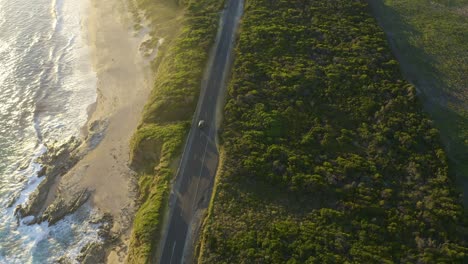 gippsland coastal road aerial