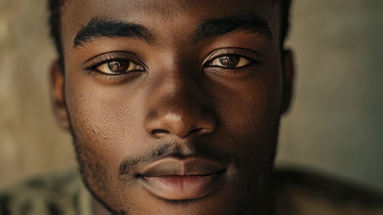 남자 의 클로즈업 초상화