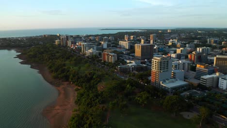 Suburbio-Costero-De-La-Ciudad-De-Darwin-En-El-Territorio-Del-Norte,-Australia