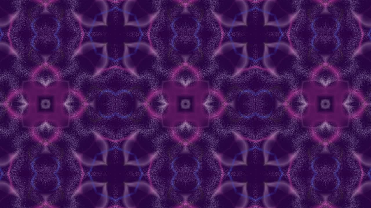 Abstract multicolor animated mosaic on a violet background. Simple seamless looped motion graphic pattern