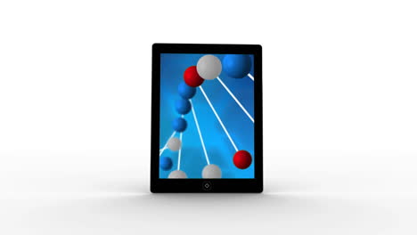 Digital tablet rotating
