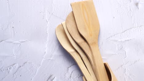 wooden spoons and spatulas