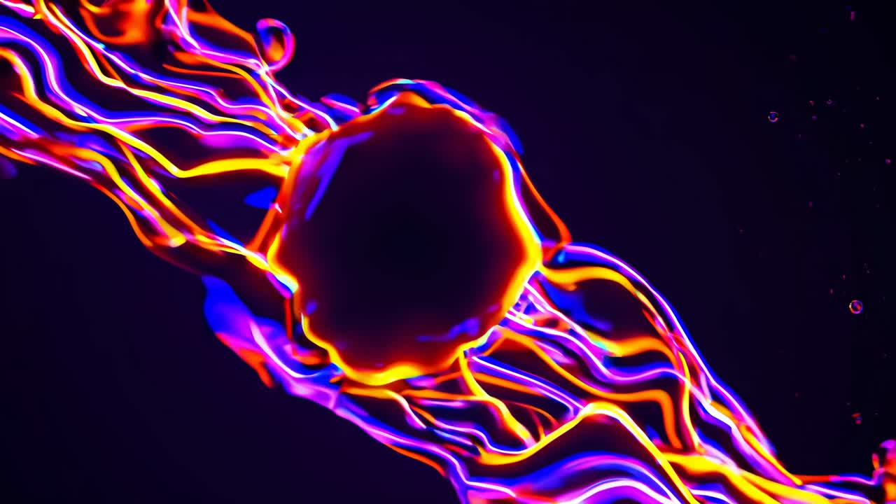 arte líquido abstracto