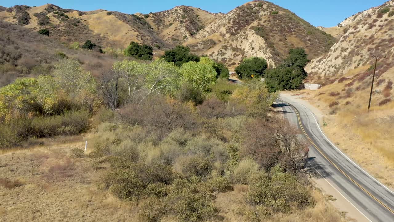 каньон пико, калифорния, и его осенние краски