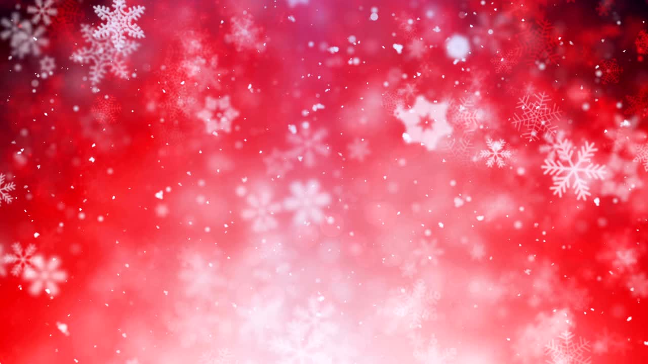 크리스마스 애니메이션 배경 은 테마와 눈알이 우아하게 떨어집니다