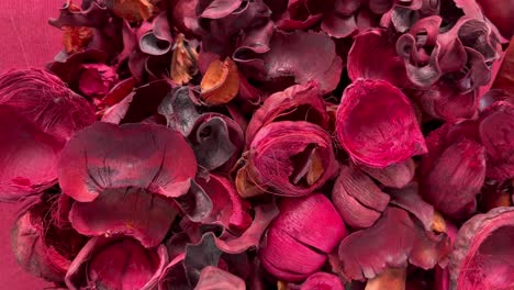 cámara de mano de fondo de popurrí rojo con movimiento pequeño y constante