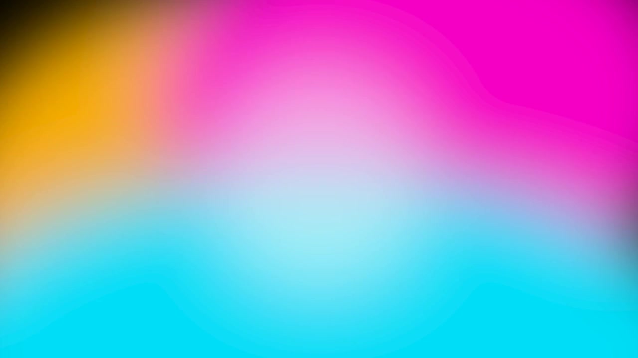 Abstract Light Leaks and Color Transitions on Black Background