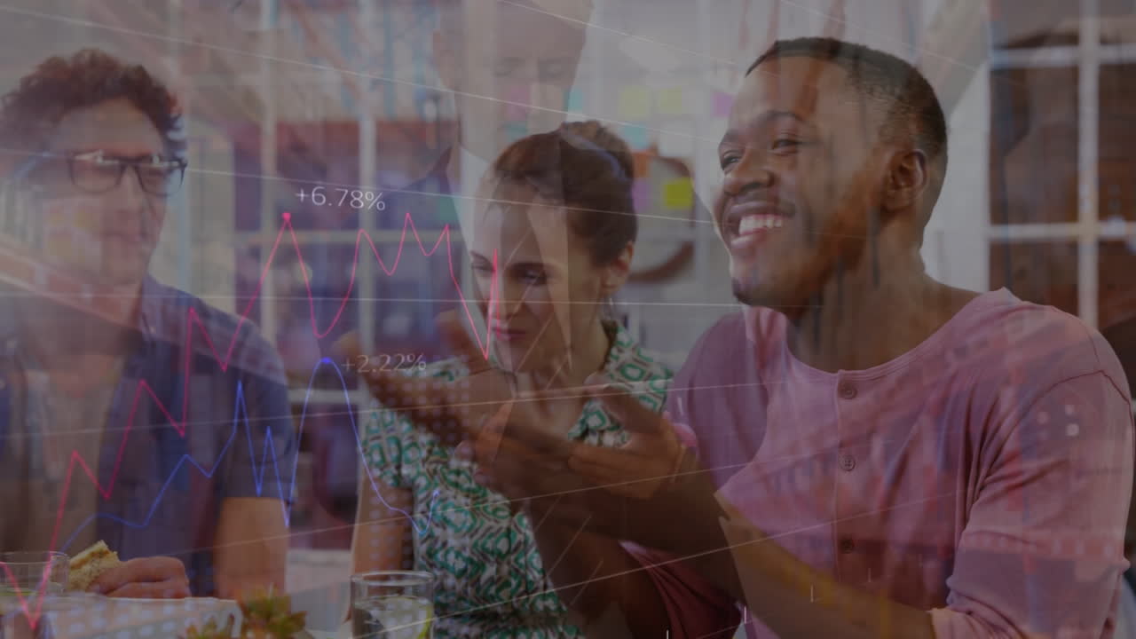 animación del procesamiento de datos financieros en diversos grupos de estudiantes utilizando auriculares vr