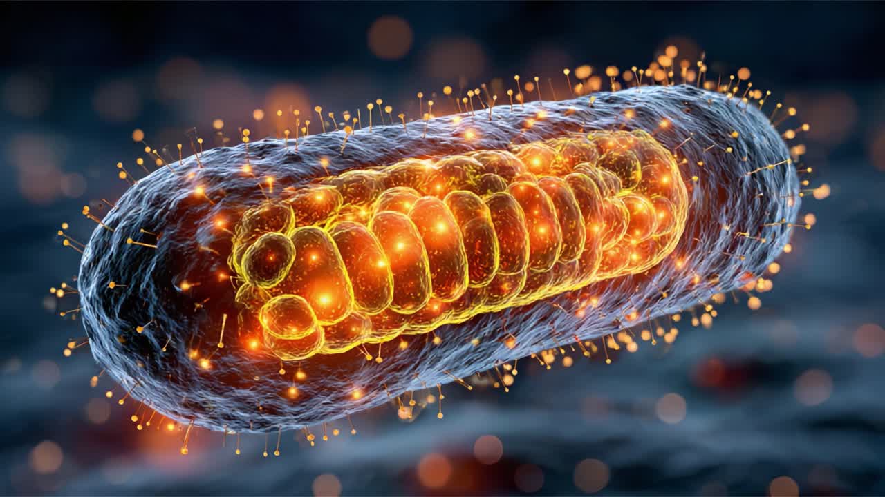 A Magnified View of Mitochondria: Exploring the Intricate Structure and Function of the Cell's Powerhouse in Stunning Detail