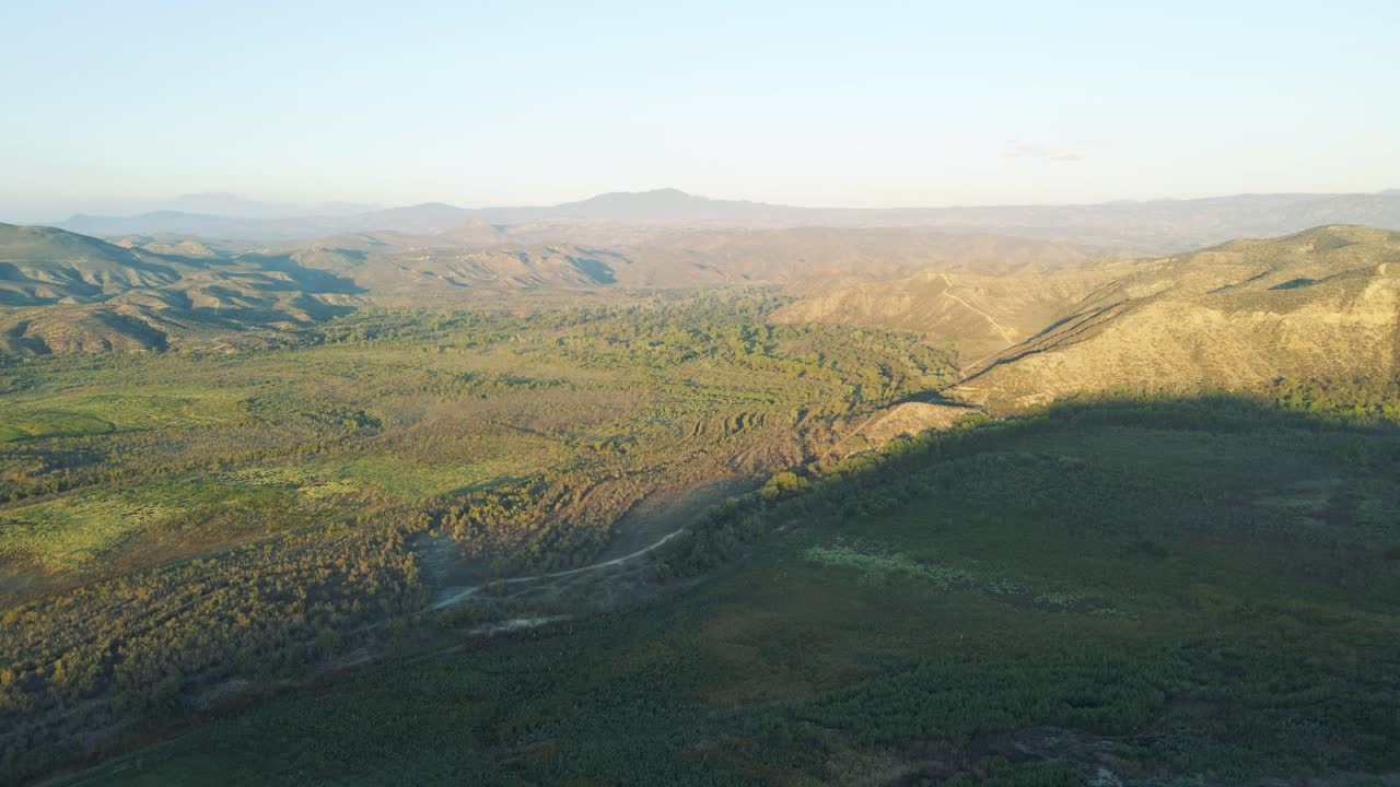 베일 호수 테메큘라의 오버헤드 뷰