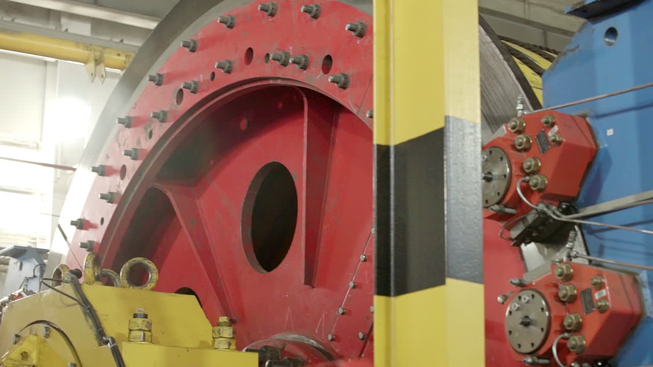 máquinas industriales para el enrollamiento de cables