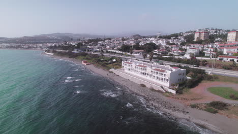 scenic aerial view of mijas costa, malaga, spain