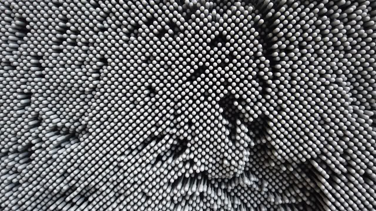 아트 3d 추상 패턴: 플라스틱 손의 배경