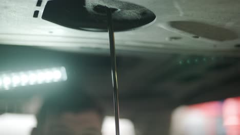 car oil change undercarriage