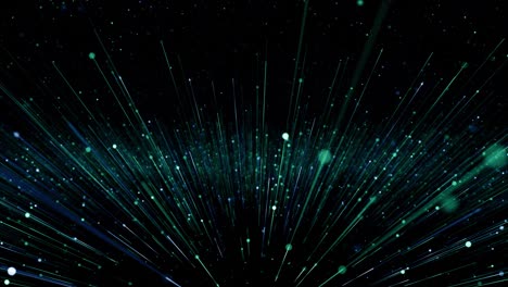 partículas de polvo abstracto luz bokeh títulos de movimiento bucle de fondo cinematográfico