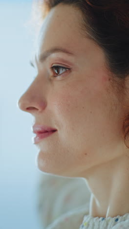 profile views of a woman and man