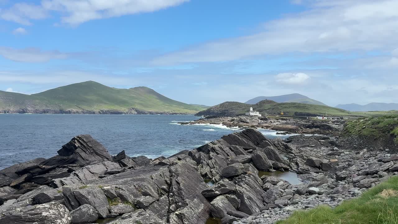 Irlanda: viste mozzafiato del faro di Valencia e paesaggi montani spettacolari