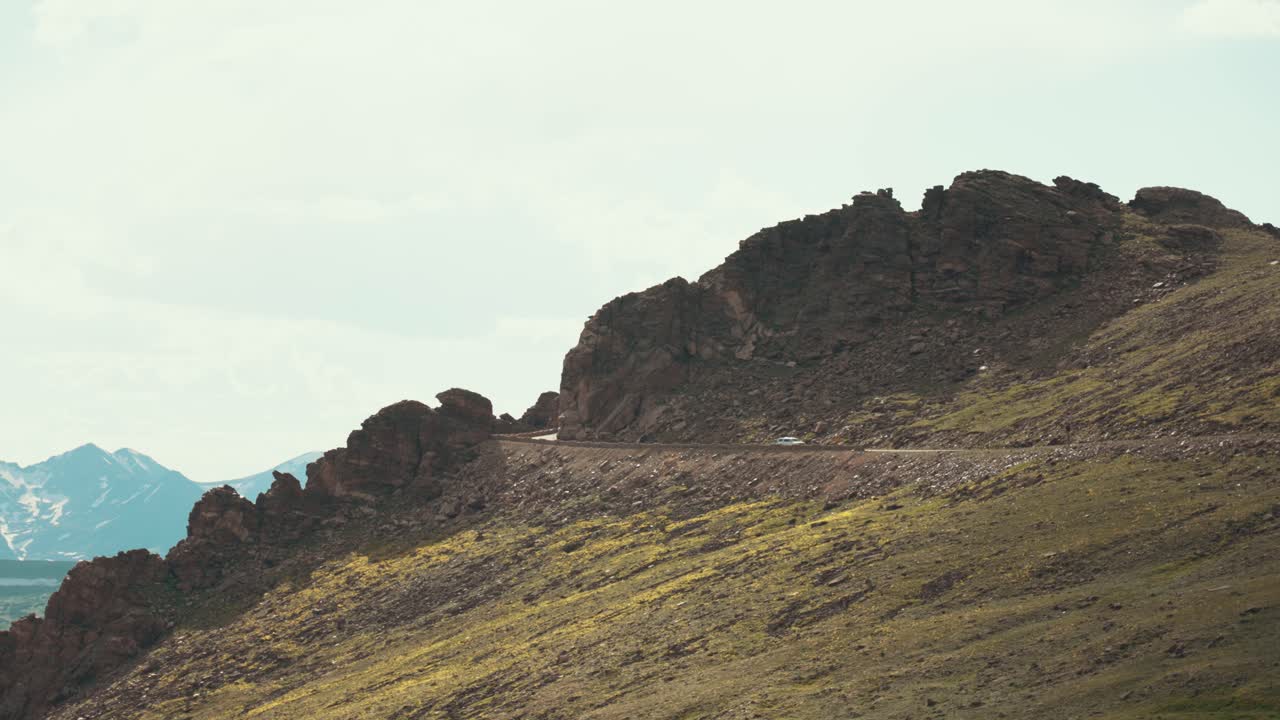 trail ridge road en el parque nacional de las montañas rocosas