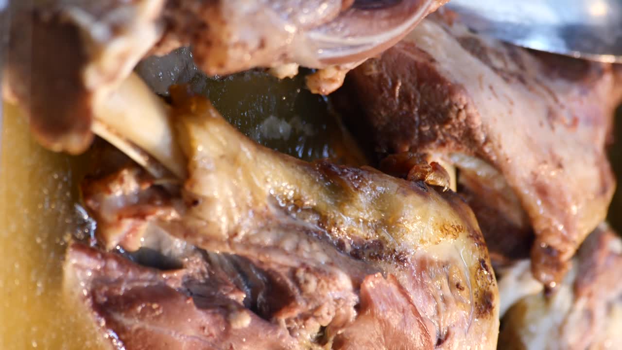 Roasted Lamb Meat