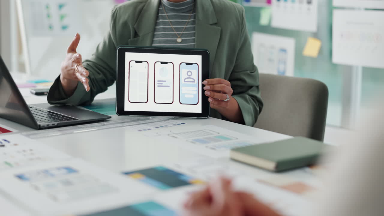 Presentation of Mobile App Designs