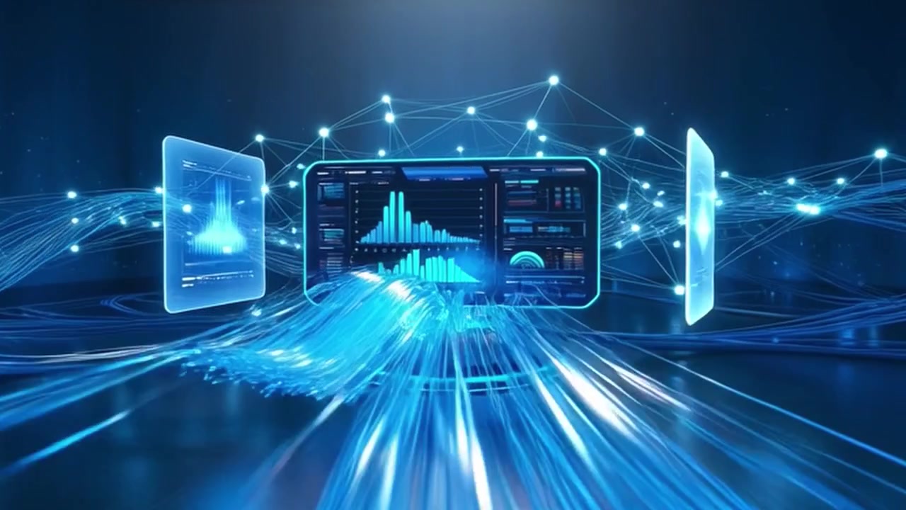 Digital Data Visualization and Network Connectivity Interface