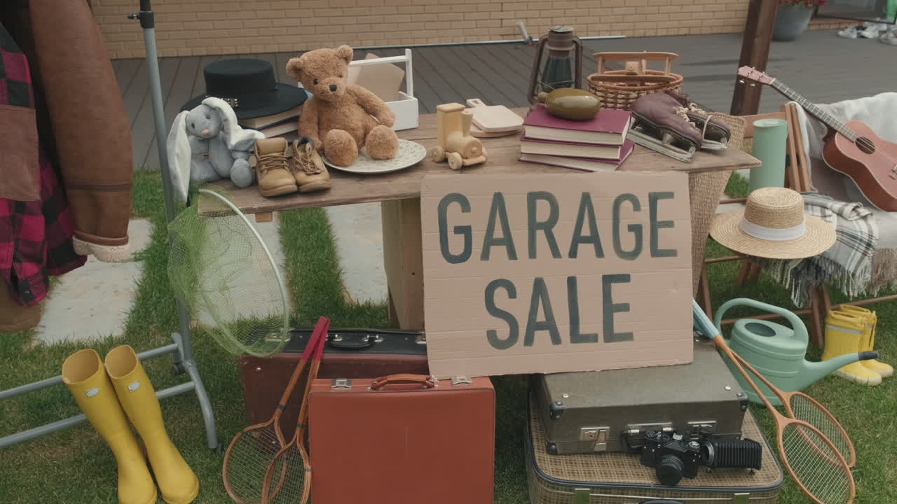 Garage Sale in Suburbs