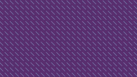 animación del texto gráfico del boom en la nube contra un fondo violeta con patrones de garabatos