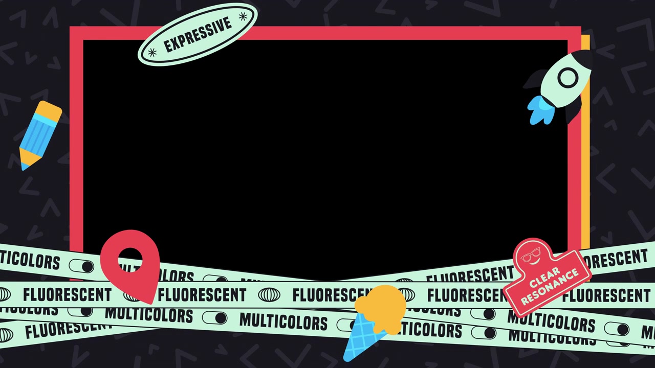 Grafiche animate con cornici divertenti