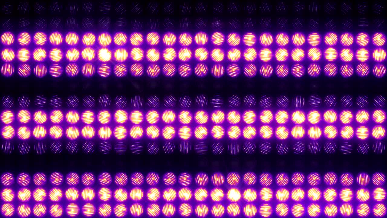 Strisce strappate verticalmente nel muro di luce.