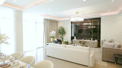 explore the elegance of luxury home, villa interiors with captivating footage showcasing exquisite interior design