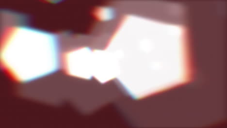 abstract geometric bokeh lights