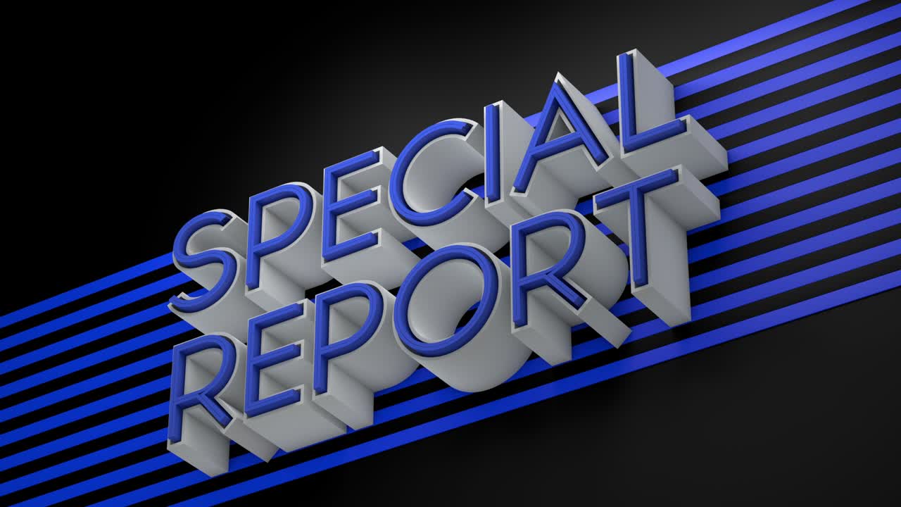 informe especial de transmisión de animación en 4k