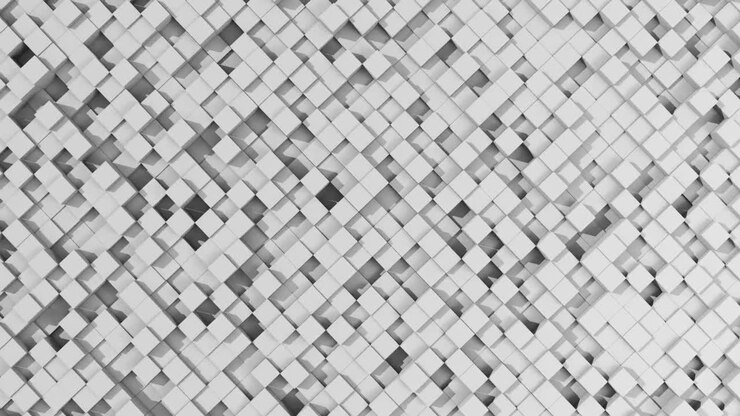 White blocks moving in up and down pattern