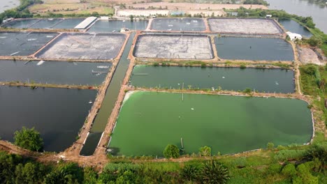 Die-Landschaft-Der-Aquakultur-Umweltlandwirtschaftsfarm