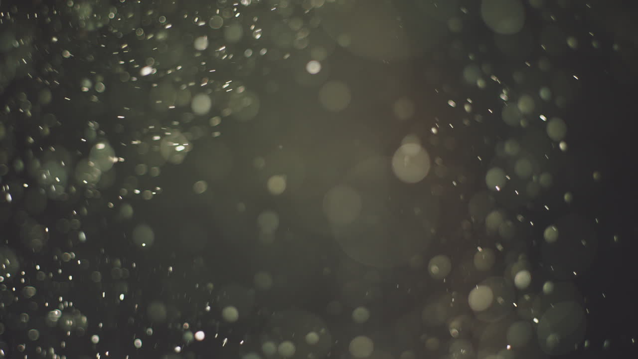 partículas de bokeh abstractas