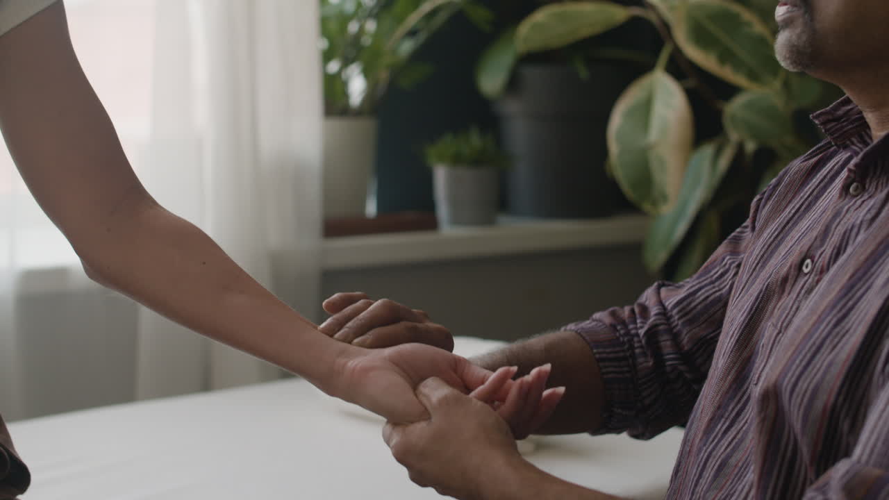 A woman indoors near plants